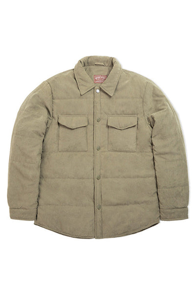 Quilted Waxed Shirt Jacket - Marcus Store