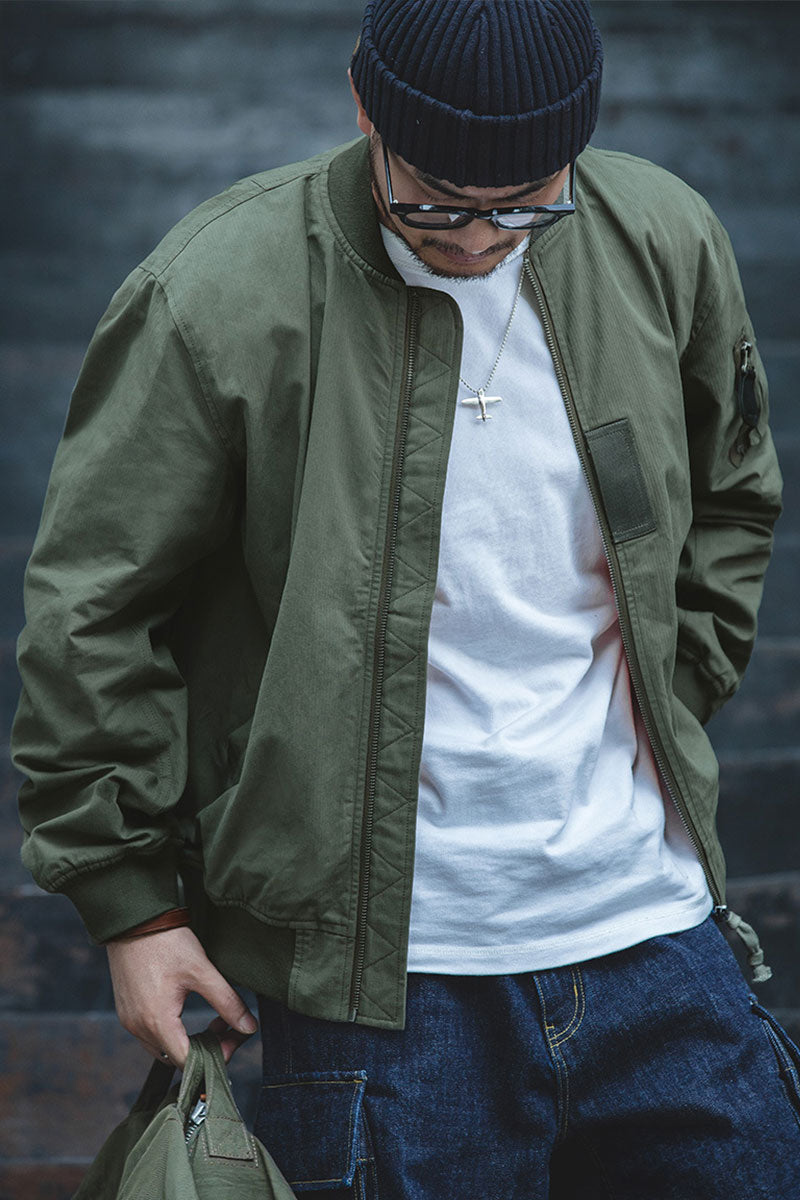 Baggy fashion bomber jacket