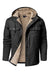 Sherpa-lined Cotton 2-in-1 Jacket