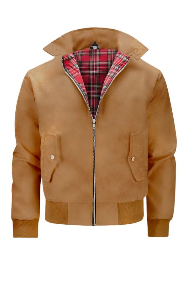 Mens Classic Harrington Jacket - Grey – Harrington Jacket Store