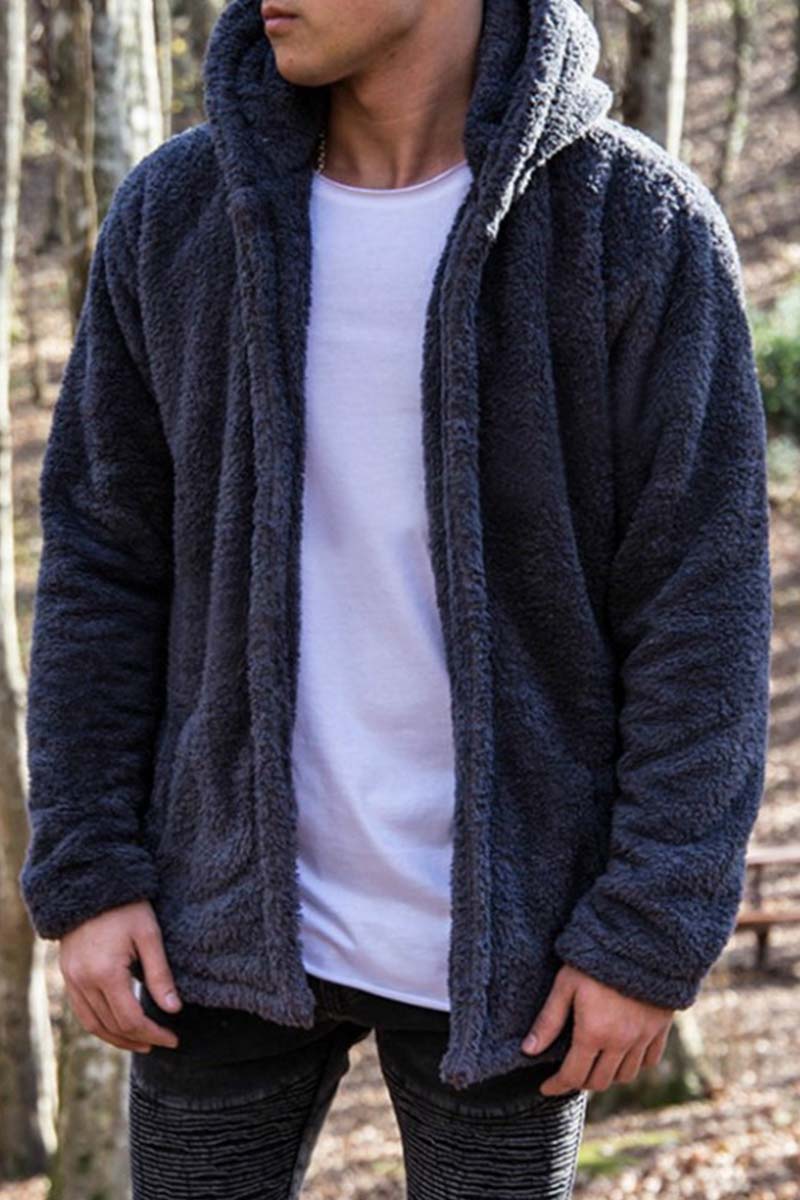 Hooded Fleece Jacket - Store Marcus